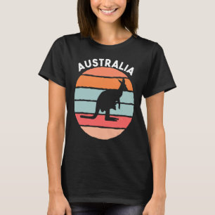 Camiseta El canguro Australia está llamando