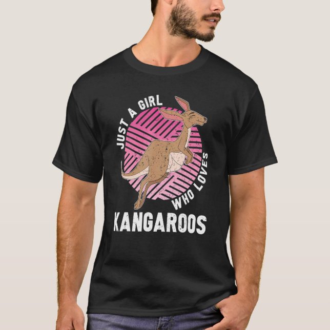 Camiseta El canguro australiano australiano y el animal aus (Anverso)