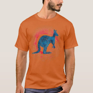 Camiseta El canguro de los animales del zoológico marsupial
