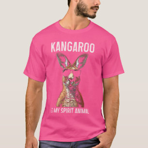 Camiseta El canguro es mi espíritu animal divertido austral