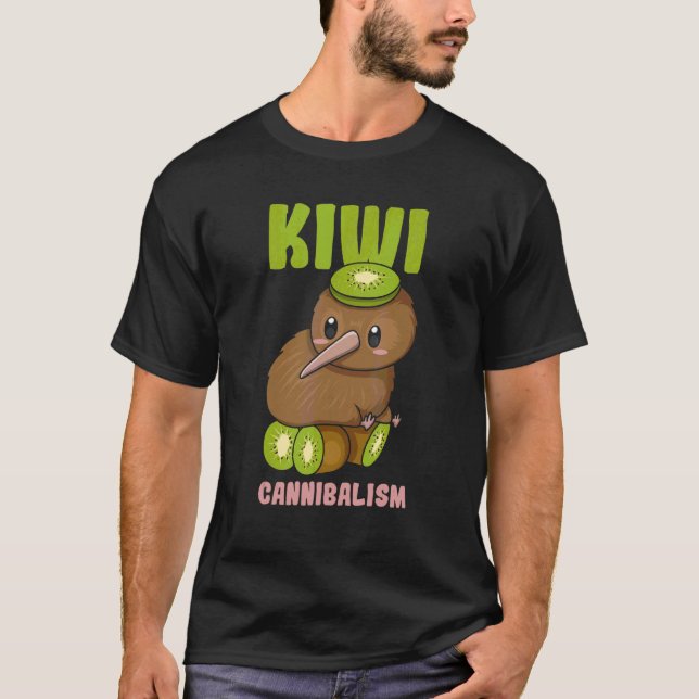 Camiseta El Canibalismo Kiwi Apesta A Un Ave Kiwi (Anverso)