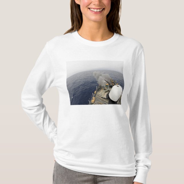 Camiseta El cañón MK-75 de 76 mm (Anverso)
