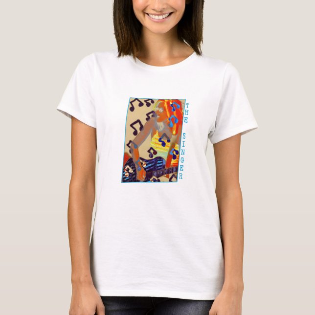 Camiseta El cantante (Anverso)