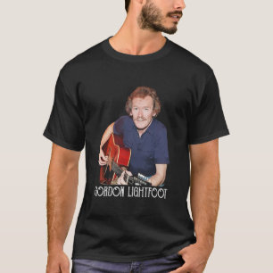 Camiseta El cantante de rock Gordon Lightfoot