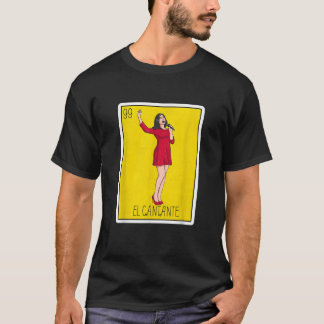 Camiseta El Cantante Lottery Regala La Tarjeta De Cantante 