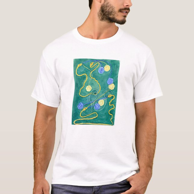 Camiseta El caos primordial de Hilma af Klint (Anverso)