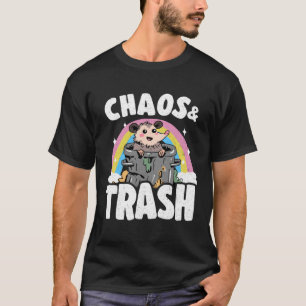 Camiseta El caos y la basura en Opossum y el pozo arcoiris