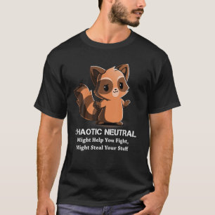 Camiseta El caótico Neutral podría ayudarle a combatir y po