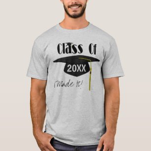 Camiseta El Cap De Graduación Y Tassel Lo Hicieron Gracioso