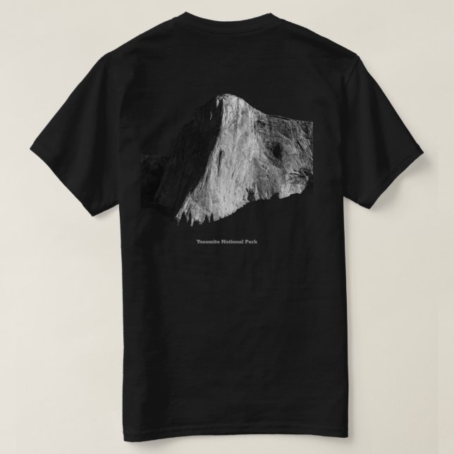 Camiseta El Cap - Parque Nacional Yosemite  (Reverso del diseño)