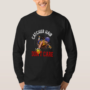 Camiseta El capellán no le importa al jugador de sóftbol y 
