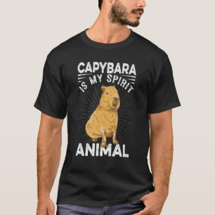 Camiseta El capibara es mi animal espiritual Capyba Inspira