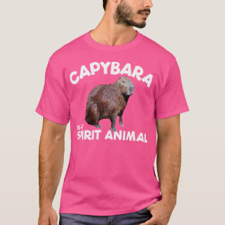 Camiseta El Capibara Es Mi Espíritu Animal Capybara Amante