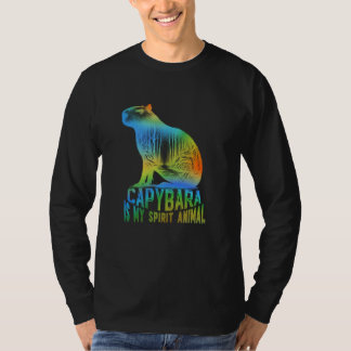 Camiseta el capibara es mi espíritu, el único capibara