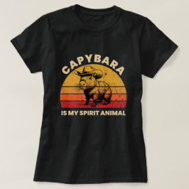 Camiseta El Capibara Es Mi Vaquero Animal Capybara