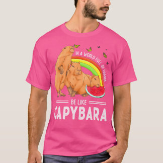 Camiseta El capibara es un animal divertido como el capibar