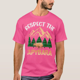 Camiseta El Capibara, Un Gran Amante Rodiano, Respeta Al Ca