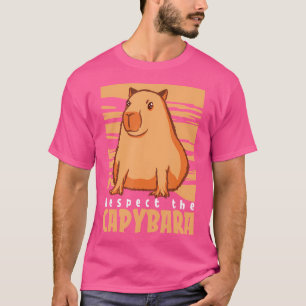 Camiseta El Capibaro: El Respeto De Los Roedores Sudamerica