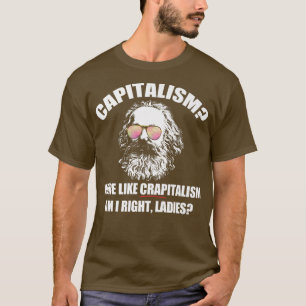 Camiseta El capitalismo se asemeja más al capitalismo, dama