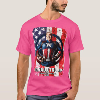 Camiseta El capitán Donald Trump 12 vence a los nuevos Esta