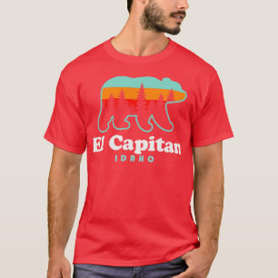 Camiseta El Capitán Idaho Hike Lake Bear