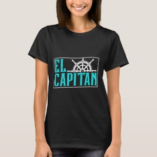 Camiseta El capitán propietario del barco amante del patrón