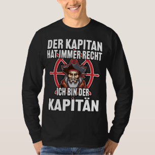 Camiseta El Capitán Siempre Tiene Razón Capitán Sailor Anch