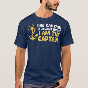 Camiseta El Capitán Siempre Tiene Razón Yo Soy El Capitán B