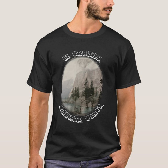 Camiseta El Capitan Yosemite Valley (Anverso)