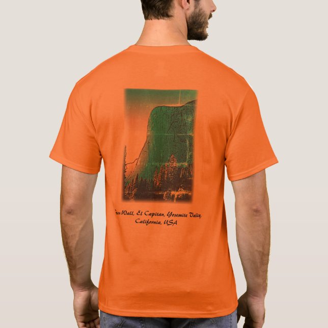 Camiseta El Capitan Yosemite Valley California (Reverso)