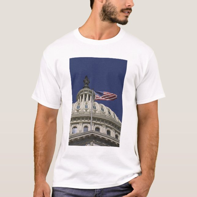Camiseta El capitolio de Estados Unidos, Washington, DC (Anverso)