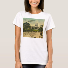 Camiseta El Capitolio de los Estados Unidos de la Bibliotec