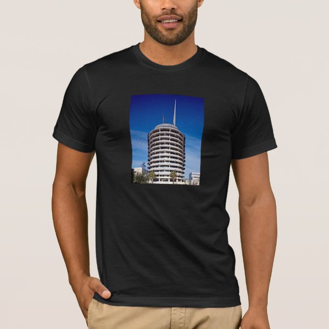 Camiseta El capitolio registra el LA de la torre (Anverso)