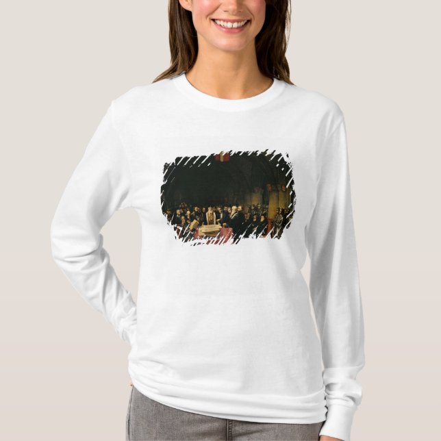 Camiseta El capítulo de la orden de St. John de Jerusalén (Anverso)
