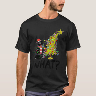 Camiseta El capo negro del árbol de Navidad sensacional dij
