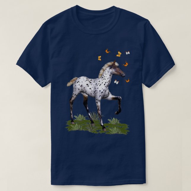 Camiseta El capricho y las mariposas (Diseño del anverso)
