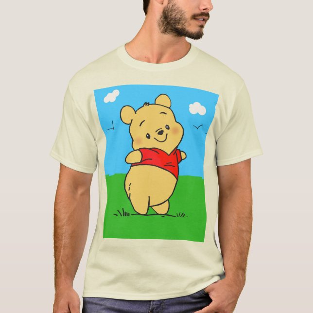 Camiseta El caprichoso Winnie del pooh (Anverso)