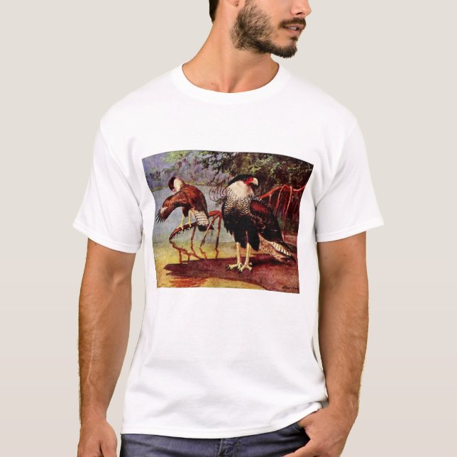 Camiseta El Caracara Crested de Audubon, 2 edades (Anverso)