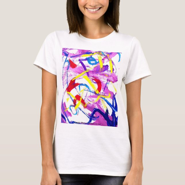 Camiseta El caramelo riega al artista del autismo (Anverso)