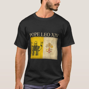 Camiseta El cardenal Robert Francis Prevota al Papa Leo Xiv