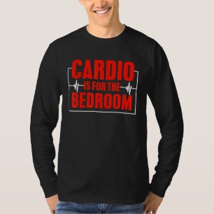 Camiseta El Cardio Es Para El Fitness Sarcástico De La Habi