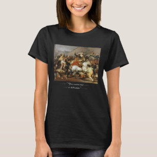 Camiseta El cargo de Mamelukes Francisco José de Goya