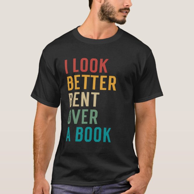Camiseta El carisma literario de los libros me parece mejor (Anverso)