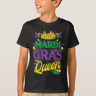 Camiseta El Carnaval del Mardi Gras de la Reina de la Reina