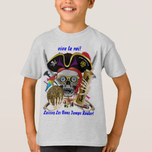 Camiseta El carnaval del tema del fiesta del pirata ve por