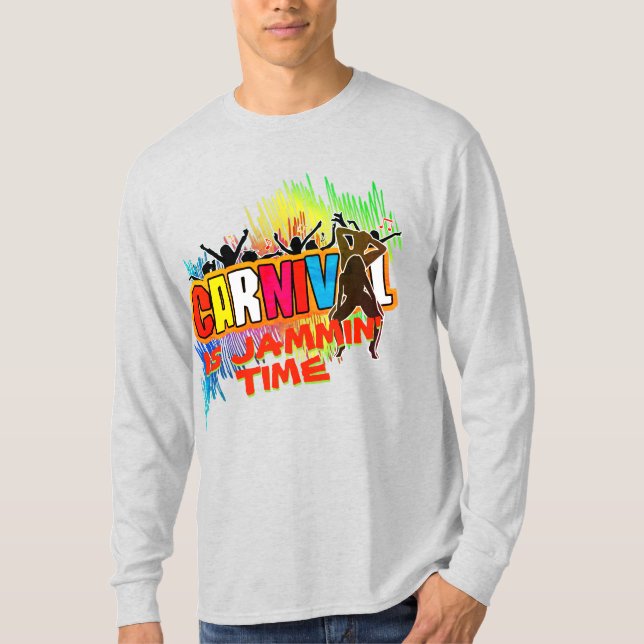 Camiseta EL CARNAVAL es tiempo de JAMMIN (Anverso)