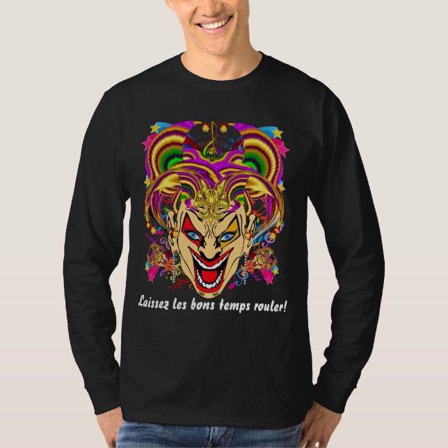 Camiseta El carnaval toda la opinión oscura de los HOMBRES (Anverso)