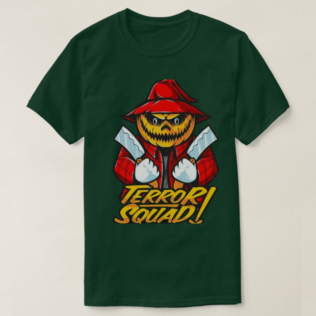 Camiseta El Carnicero de Calabazas (Diseño del anverso)