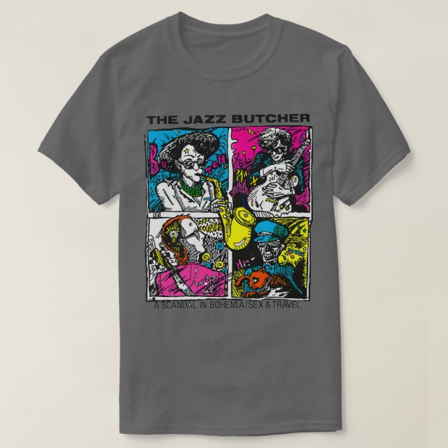 Camiseta El Carnicero De Jazz 8 (Diseño del anverso)