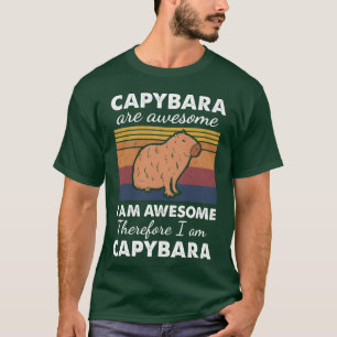 Camiseta El carpincho es un amigo animal increíble lindo y